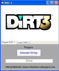 dirt 3 pc game product key